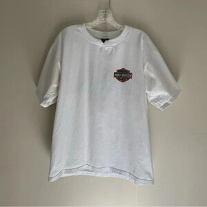 Harley Davidson White Cozumel Mexico  T-shirt XL
